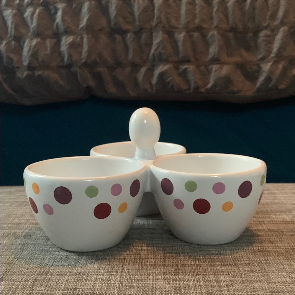 The Pampered Chef Simple Additions White Ceramic Bowl,